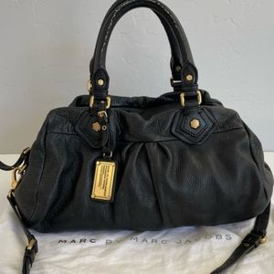 Great condition Black leather authentic Marc Jacobs bag